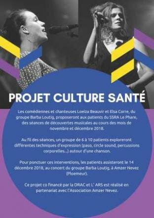 Projet Culture Santé Projet Culture Santé